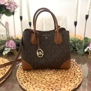 Michael Kors Satchel – Small/Medium | Signature MK | Excellent Condition